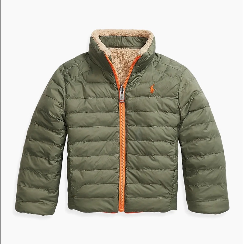 Polo by Ralph Lauren Reversible Sherpa Jacket, Boys Size 3T